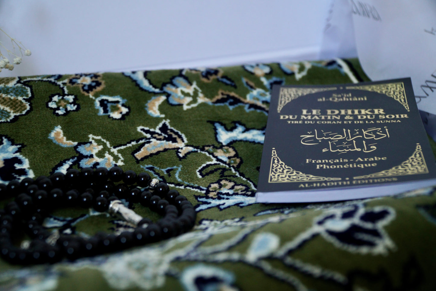 Coffret Essentiel - Livre d’invocations, Tasbih & Musc El Nabil Musc Blanc