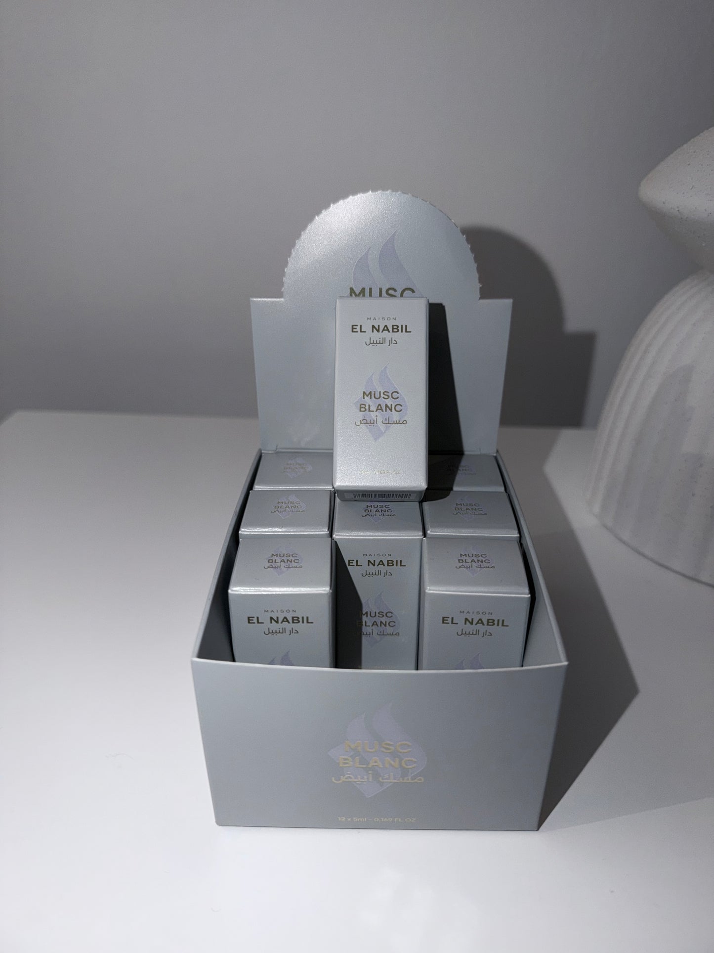 Coffret Essentiel - Livre d’invocations, Tasbih & Musc El Nabil Musc Blanc